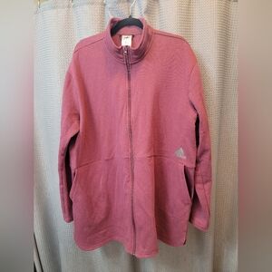 NWOT Adidas Long Fleece Jacket Size 2X